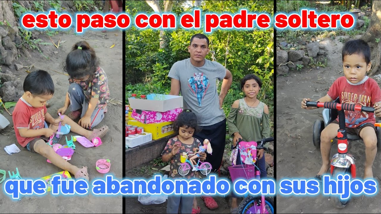 LO QUE no sabias del PADRE soltero que fue abandonado con sus 3 hijos