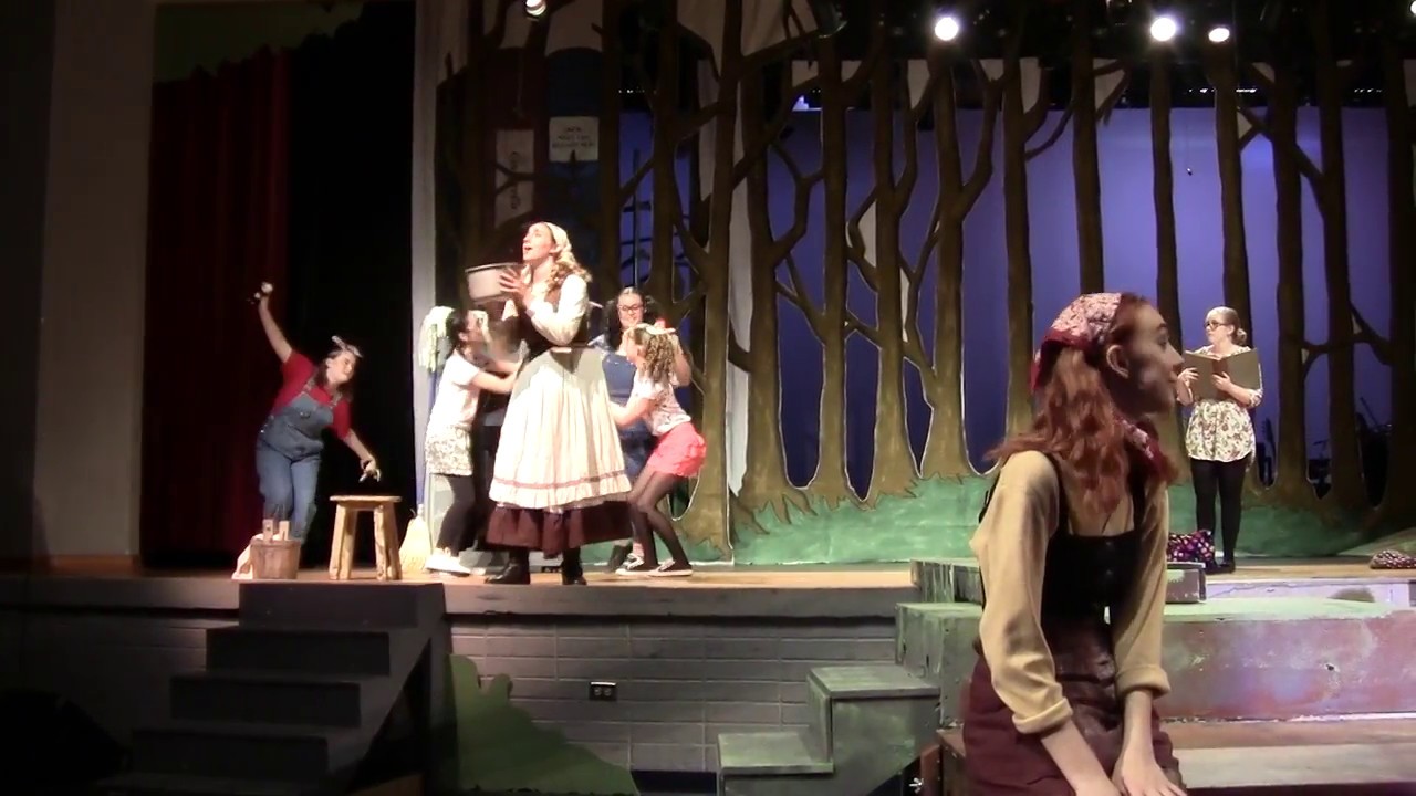 Into The Woods musical production at Dixie Hollins high school 2018