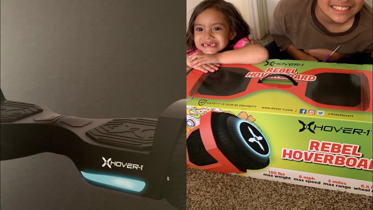 Unboxing REBEL HOVERBOARD HOVER-1 Part 2 | Bought From Walmart RideHover1 | How to play