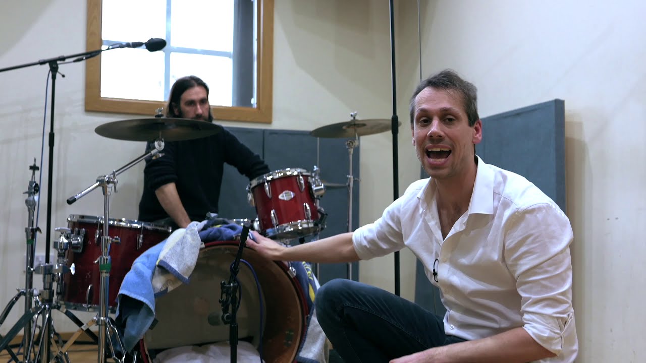 How to record great sounding Drums with just 2 mics