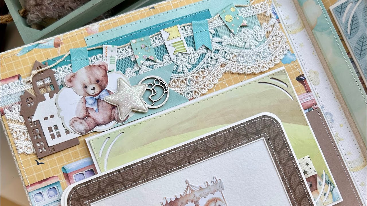 Скрапвлог✂️Альбом «Владимир»Покупки на день рождения🎁