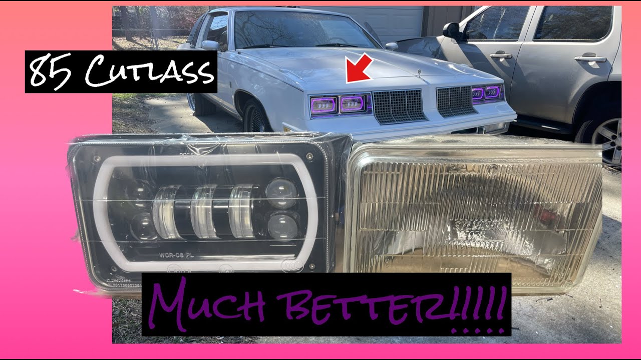 85 Cutlass Install Amazon LED Halo Lights