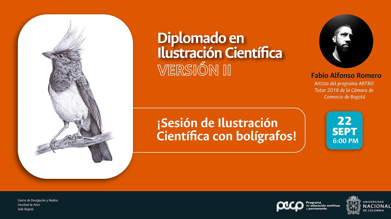 Clase Flash: Sesión de Ilustración Científica con bolígrafos en vivo.