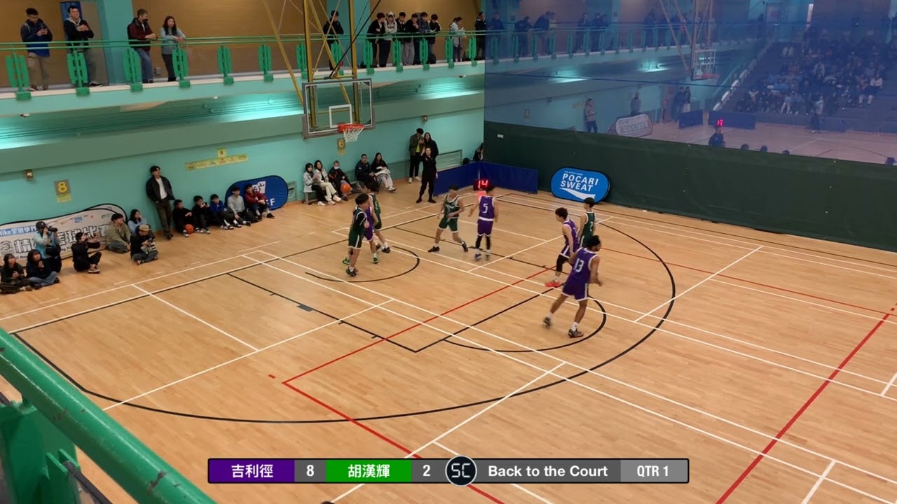 2025-01-26 精英賽 男子 吉利徑(紫) vs 胡漢輝(綠) Q1