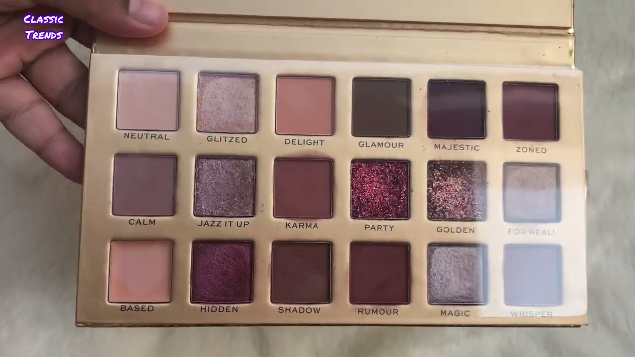 REVOLUTION PRO NEW NEUTRAL LUXE SHADOW PALETTE