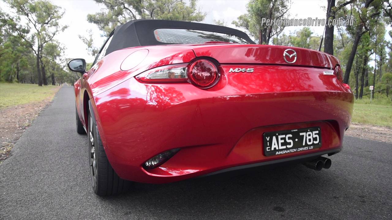 2016 Mazda MX-5 1.5L (manual) 0-100km/h & engine sound