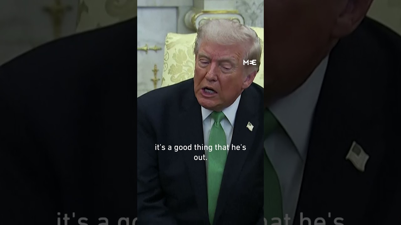 Trump calls resignation of senior US intelligence official over Iran war a 'good thing'