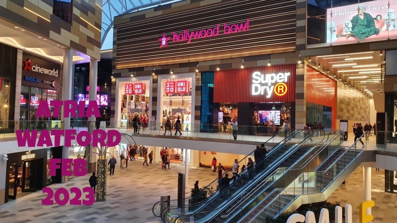 ATRIA WATFORD FEB 2023      #atria #watford#shoppingmall#restaurants#hertfordshire#weekendvibes