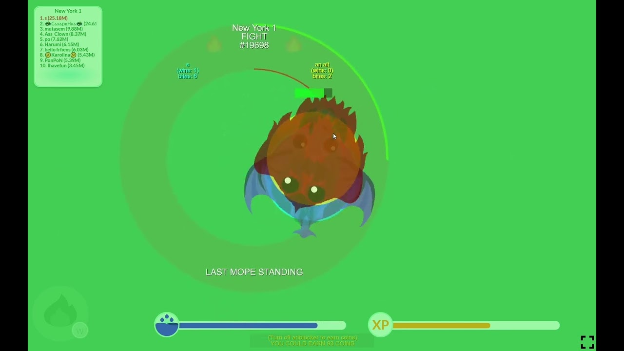 mope.io 1v1 vs nh hippo