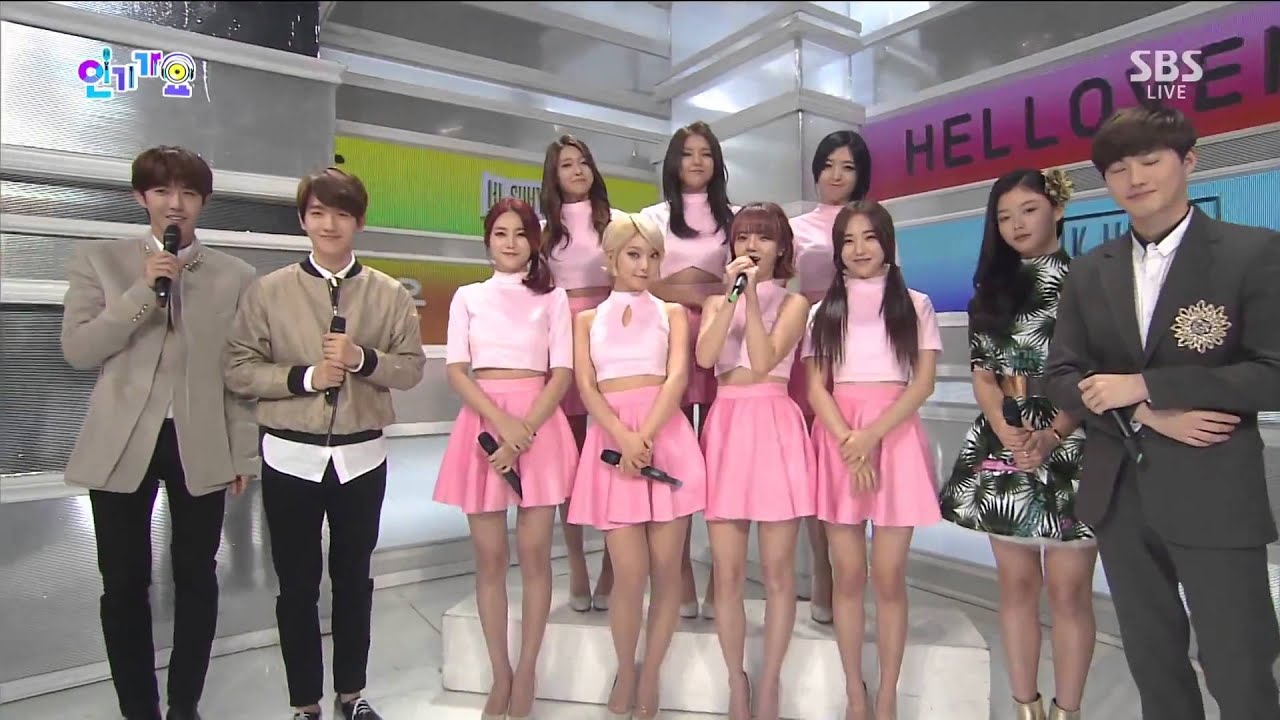 [1080p] 141116 AOA - Interview @ Inkigayo
