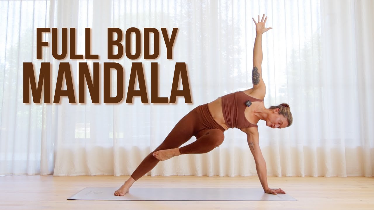 35-Min Mandala Vinyasa Flow | Creative Full Body Yoga Practice