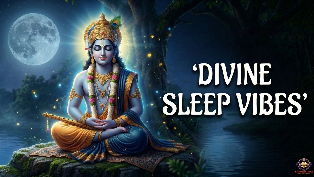 Meditation Music with Hare Krishna Chants | Deep Sleep & Mind Relaxation