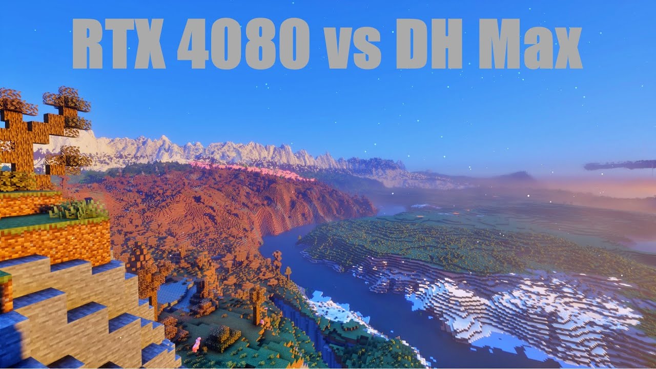 Distant Horizons on MAX settings using RTX 4080 (4K) | Minecraft in 2024