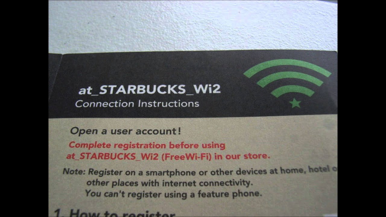 How to connect to Starbucks Wi-Fi in Japan 2015