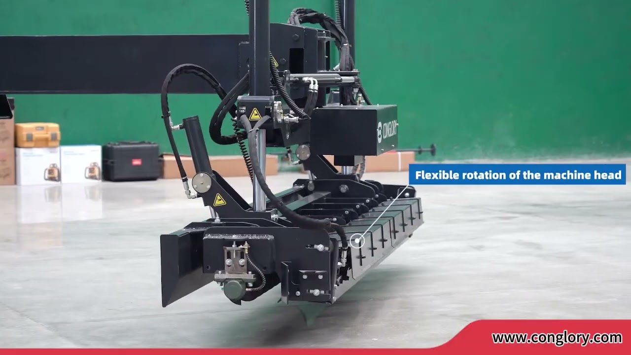 Conglory CTP-2955B Heavy Laser Screed Machine: