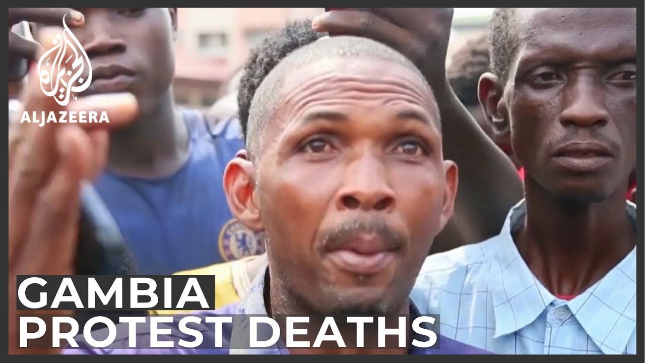 Guinea funerals: Anti-government protesters buried