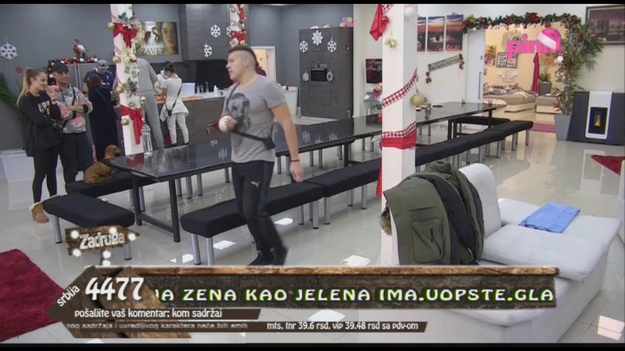 Zadruga - Sloba besan na Marka Miljkovića - 27.12.2017.