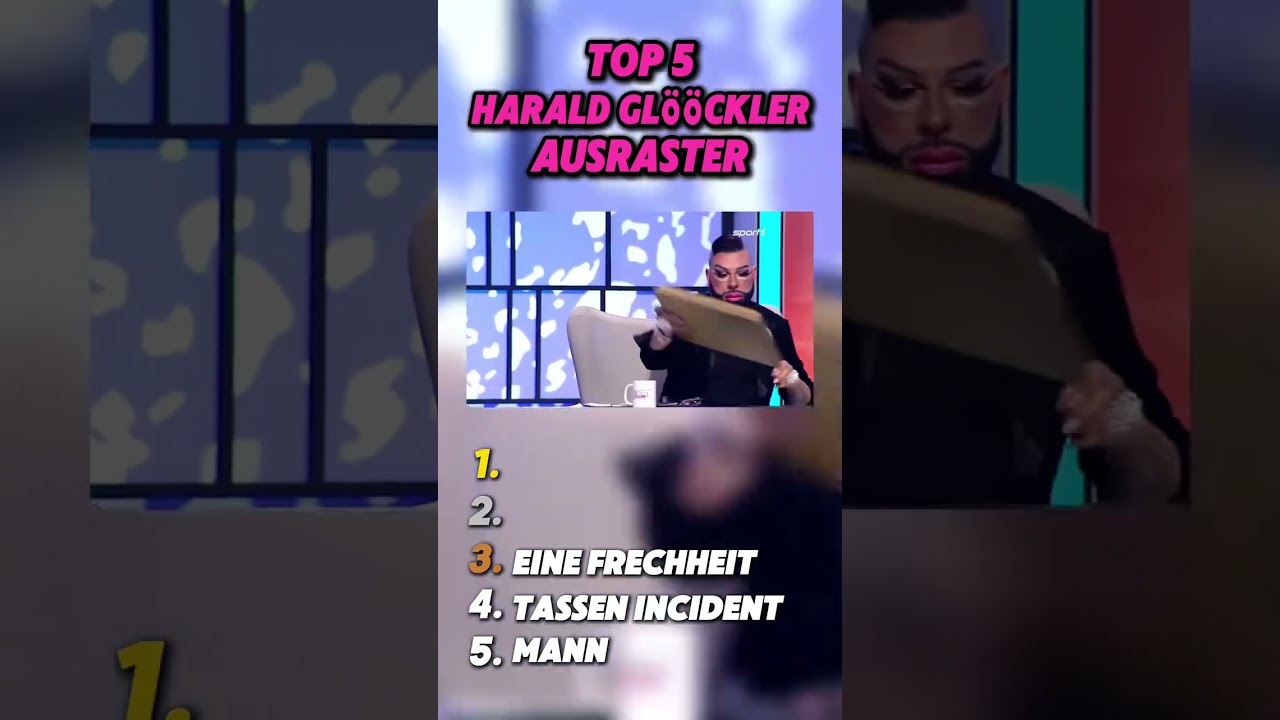 TOP 5 HARALD GL&Ouml;&Ouml;CKLER AUSRASTER 😂 #funny #shorts