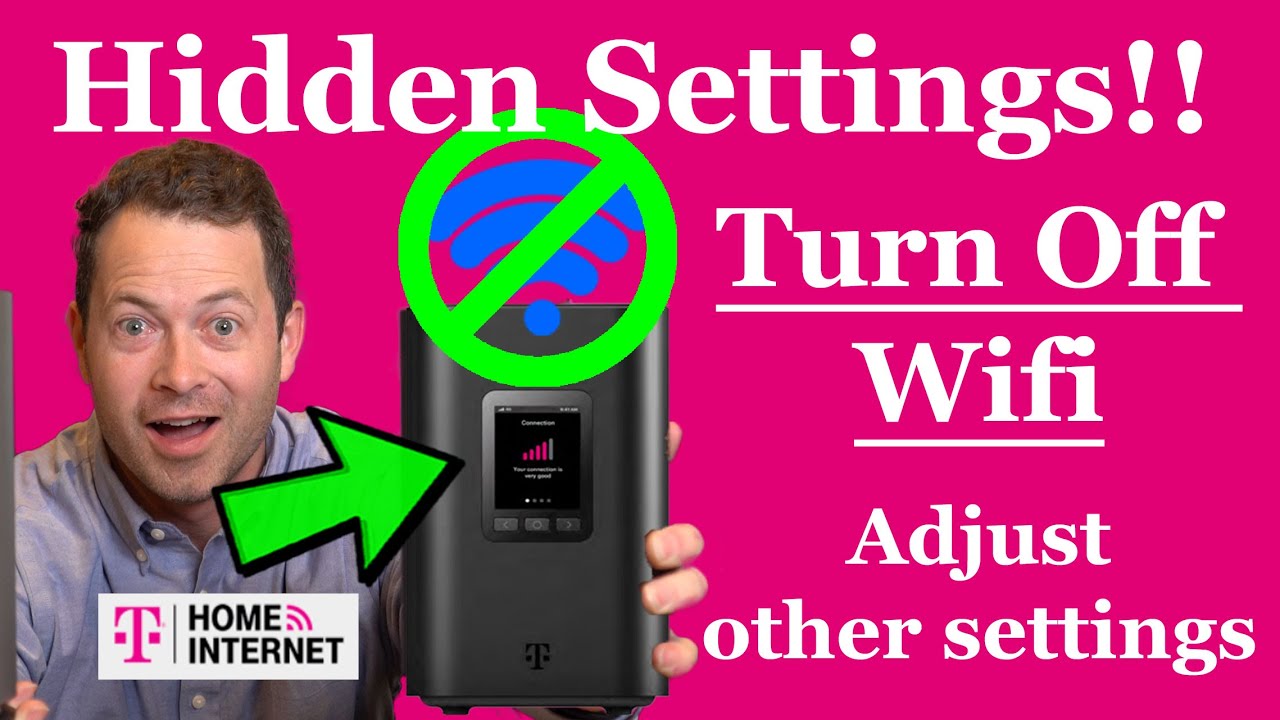 ✅ HACKED - Hidden Settings - Arcadyan KVD21 T-Mobile 5G Home Internet - Turn Off Wifi