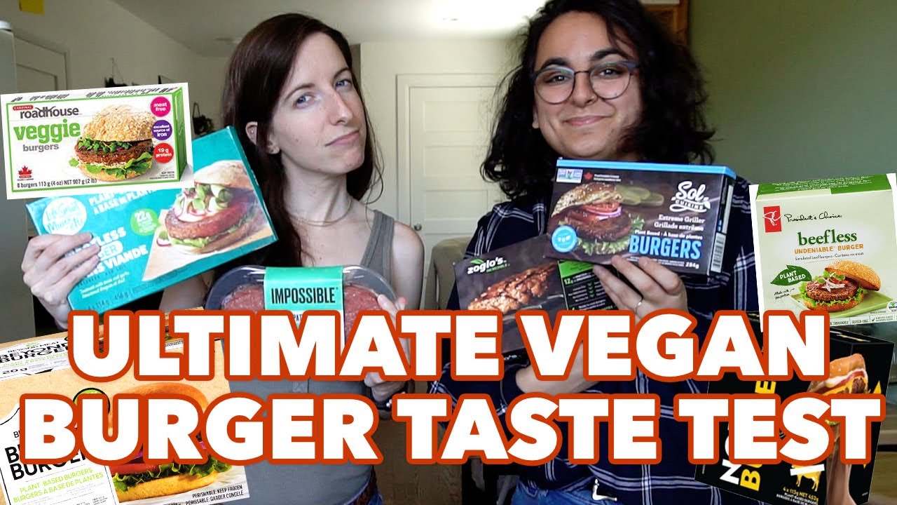 The ULTIMATE Vegan Burger Taste Test
