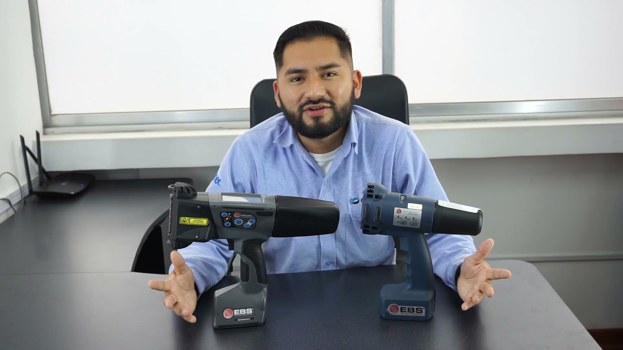 Impresoras portátil Handjet EBS 250 - 260 de inyección de tinta procedentes de Alemania.
