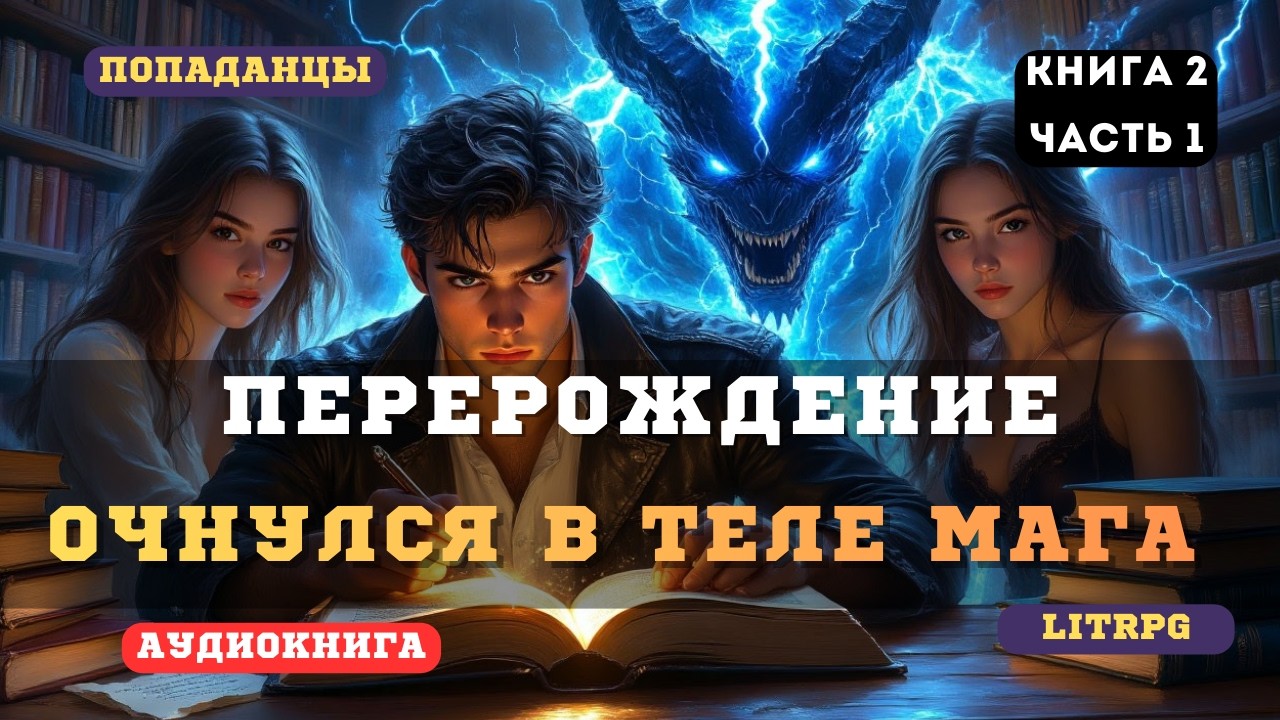 Аудиокнига попаданцы 2026 Нелепая смерть, очнулся в Магическом мире (Книга 2 Часть 1)
