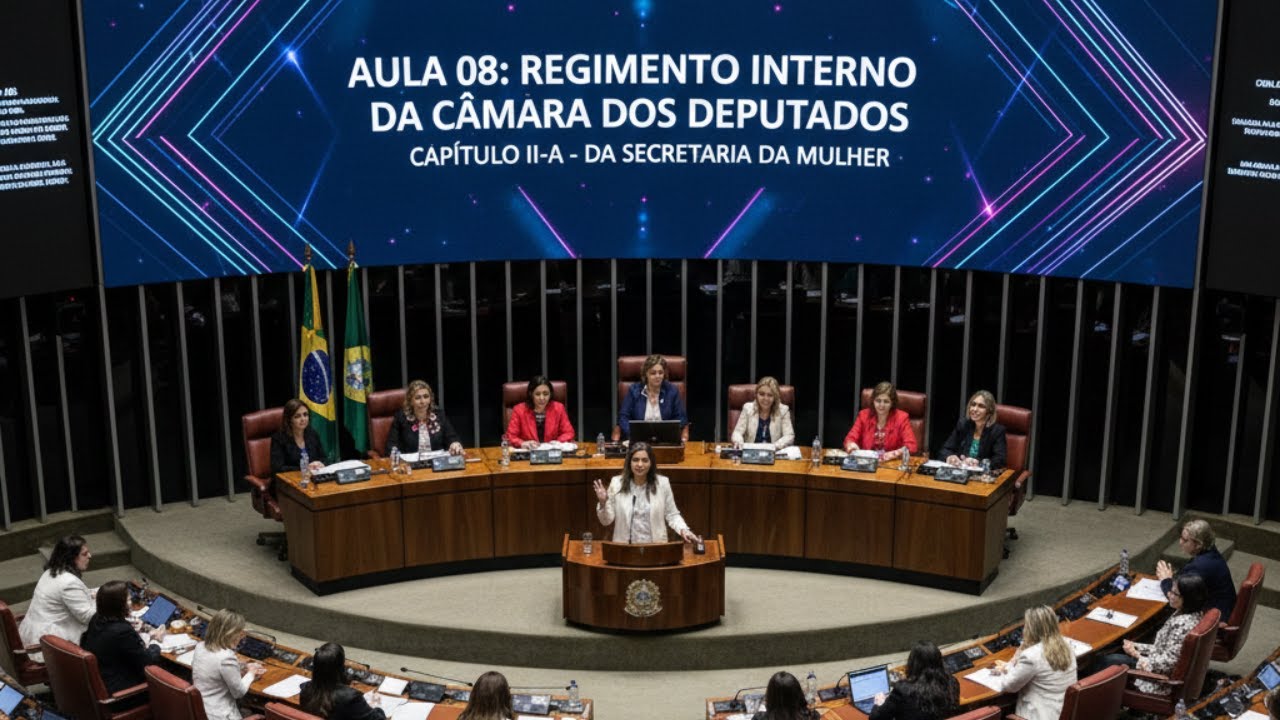 REGIMENTO INTERNO CÂMARA DOS DEPUTADOS | AULA 08: CAPÍTULO II-A - DA SECRETARIA DA MULHER