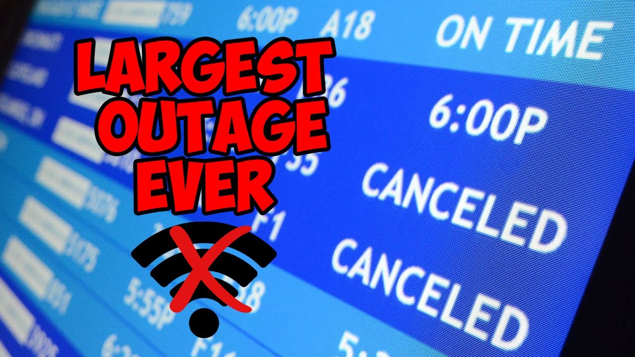 Largest Technology Outage EVER Explained - Tech News