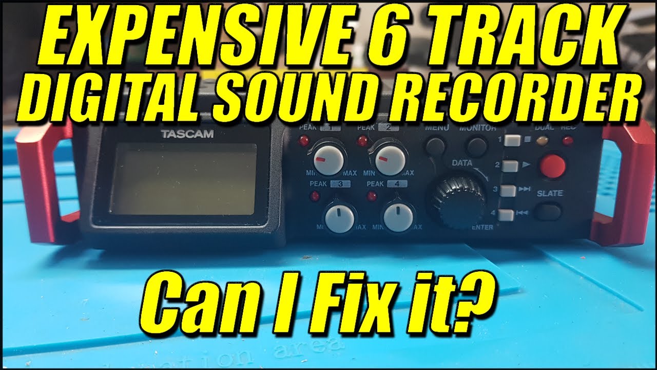 Faulty Tascam DR-701D Digital 6 Track Sound Recorder | Can I FIX It!