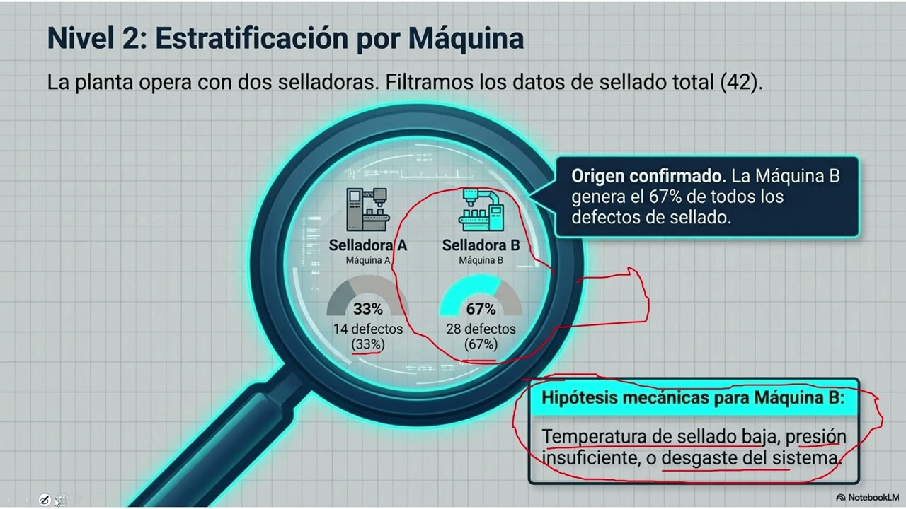 Diagrama de Paretos y estratificación
