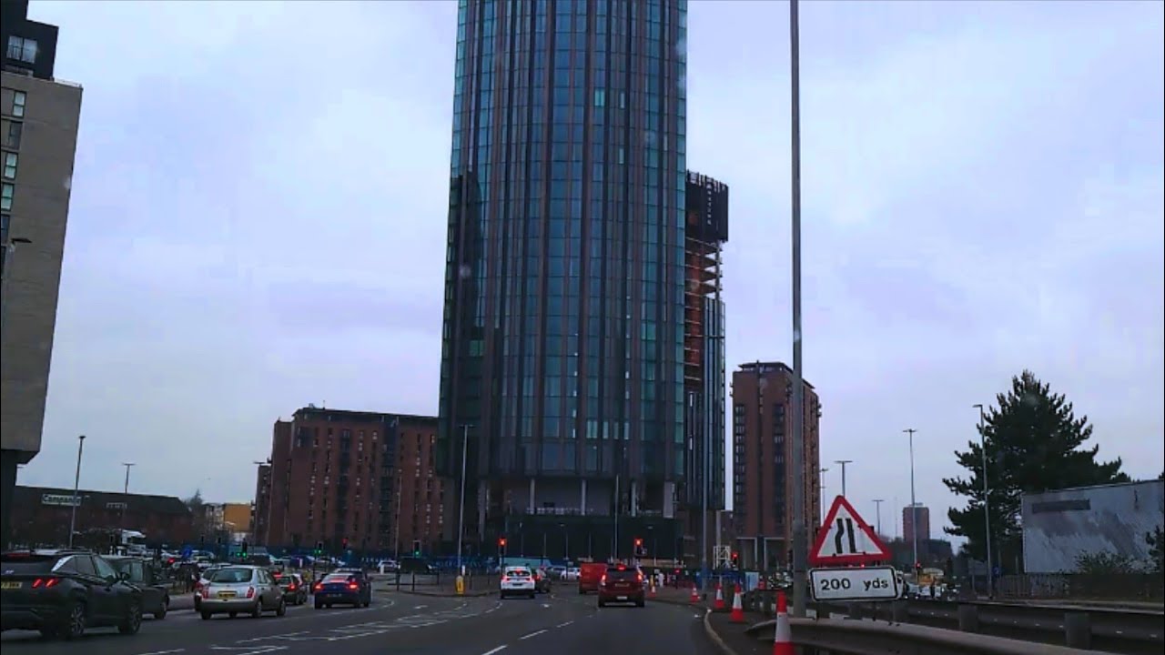 Manchester Inner City #manchester #england #uk 4k Driving Tour 