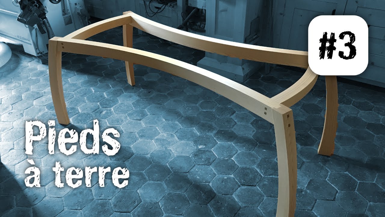 Fabrique moi une table #3/3 : Les pieds et la fin