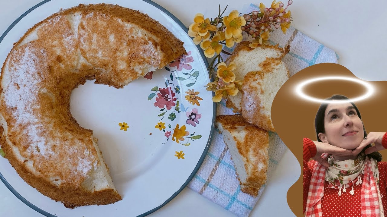 Bolo de Anjo - Uma textura celestial!