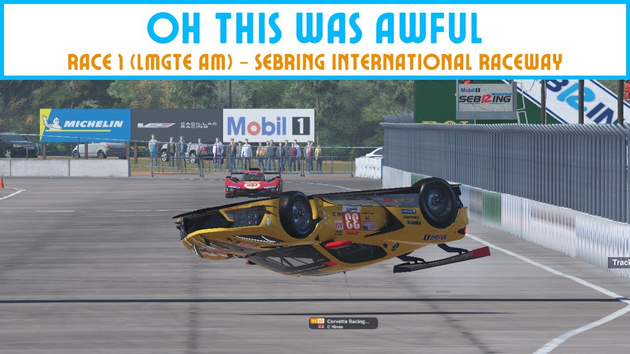 Oh What Awful Start. WEC LMGTE Am 23 SPT Race 1