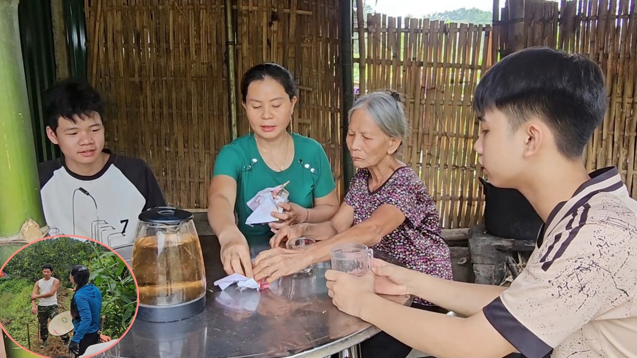 Tuyet was helped by the children, and they didn't accept any payment