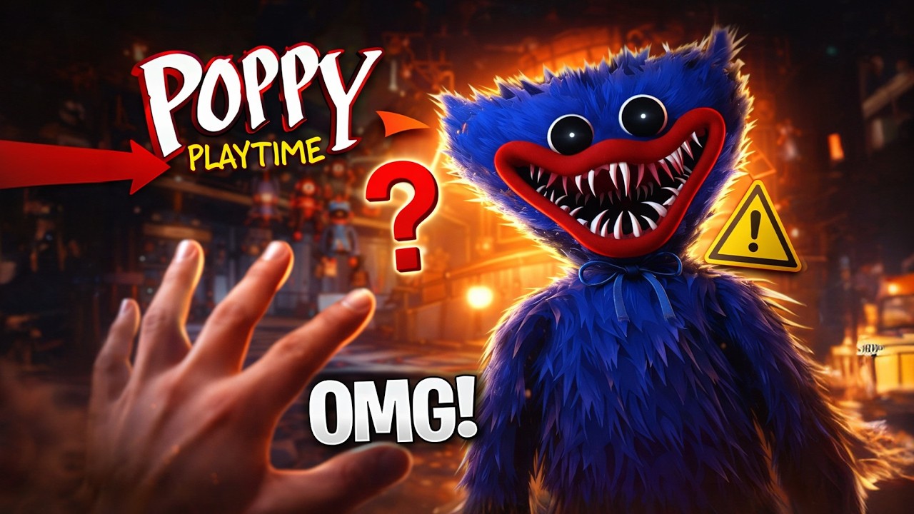 POPPY PLAYTIME | FUN IN THE FACTORY | THESIDGAMES