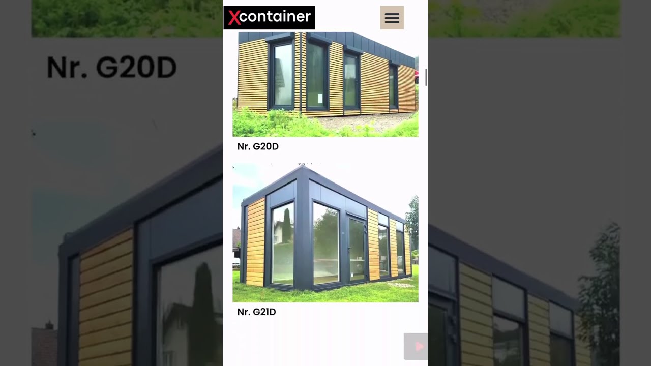 Wohncontainer kaufen schl&uuml;sselfertig Preis Tiny House B&uuml;rocontainer Gartenhaus Container europaweit