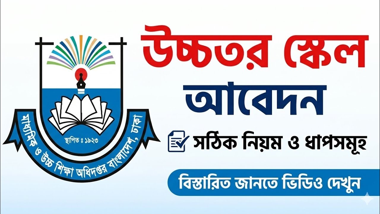 উচ্চতর স্কেলের আবেদন। Upper Grade Scale Apply I ২য় উচ্চতর স্কেলের আবেদন I