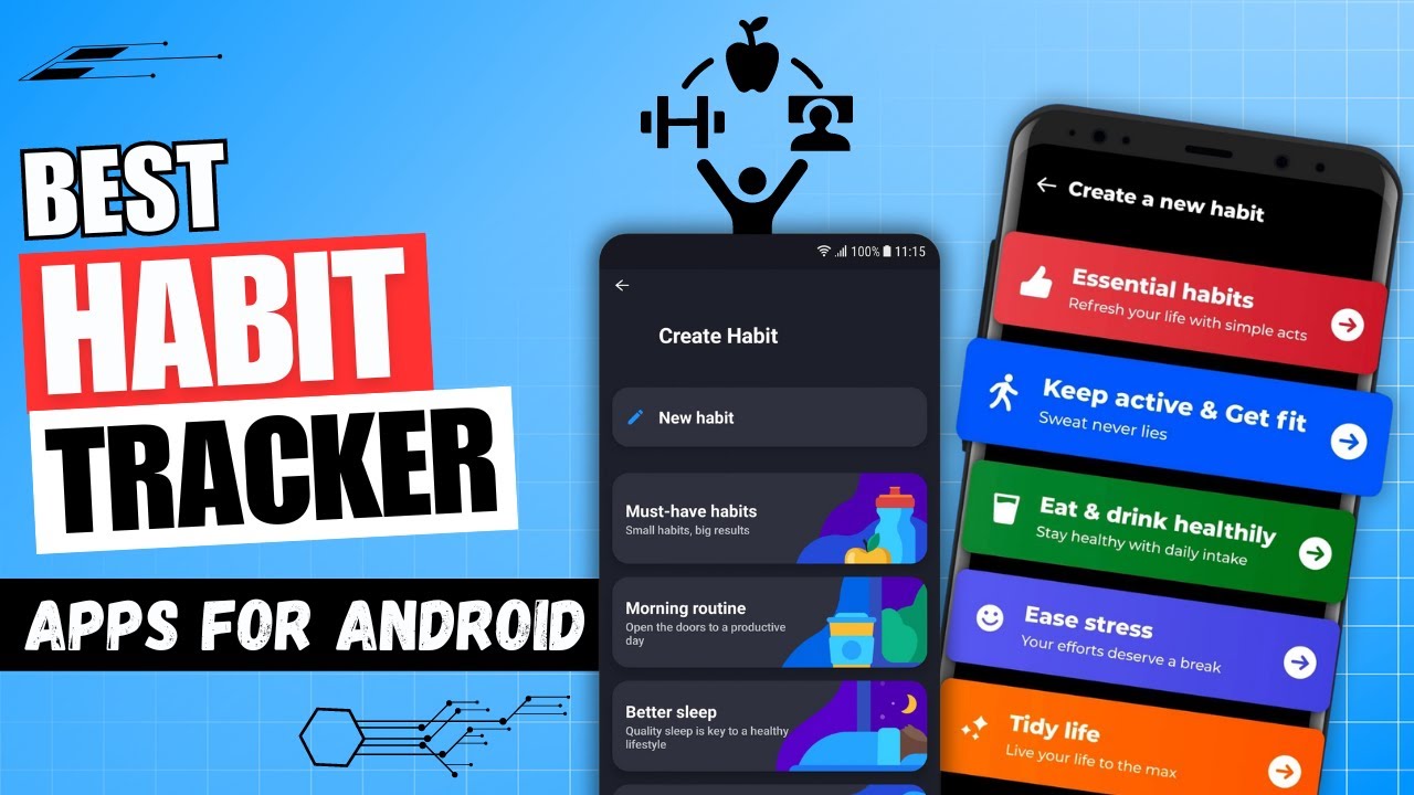5 Best Habit Tracking Apps Free for Android | Habit Tracker App ✅