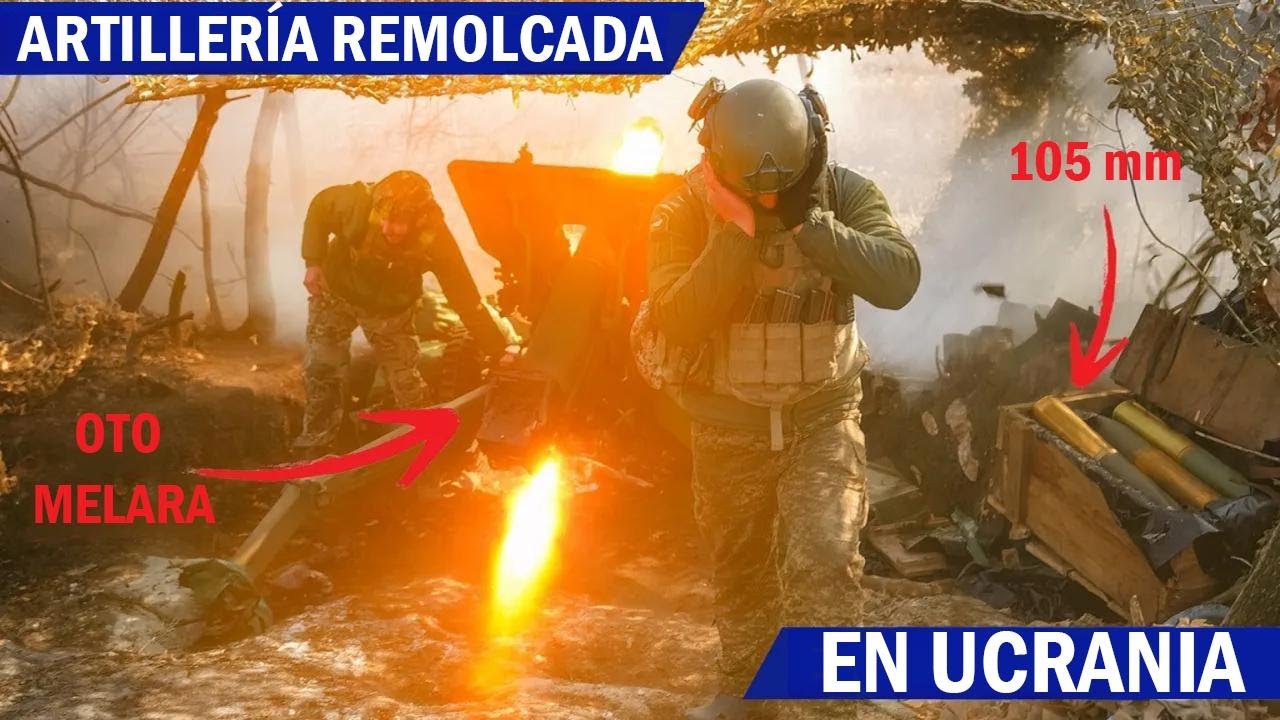 Así cambió la artillería remolcada en Ucrania