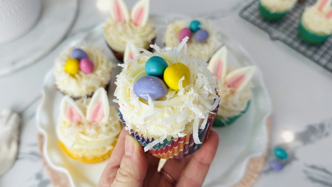 Easter Coconut Cupcakes Recipe