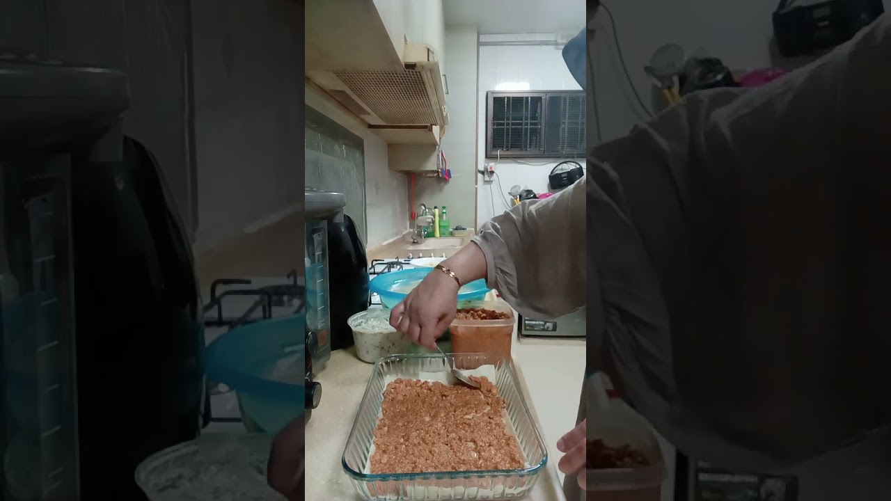 Rara bikin masakan lazania gaess masakan orang putih di Singapore#