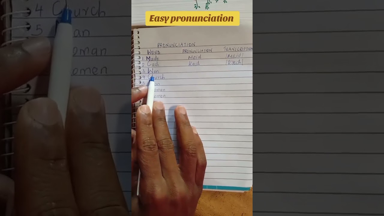 Pronunciation