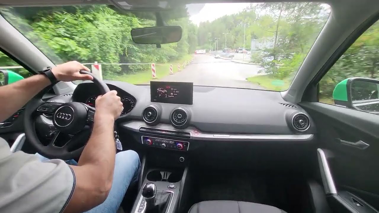 2022 Audi Q2 35 TFSI Test Drive POV