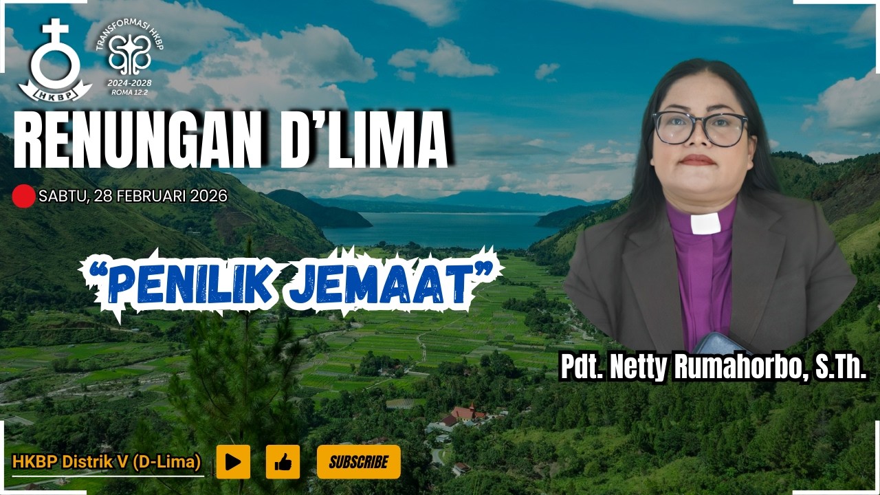 Renungan D'Lima | Titus 1:7 | Sabtu, 28 Februari 2026