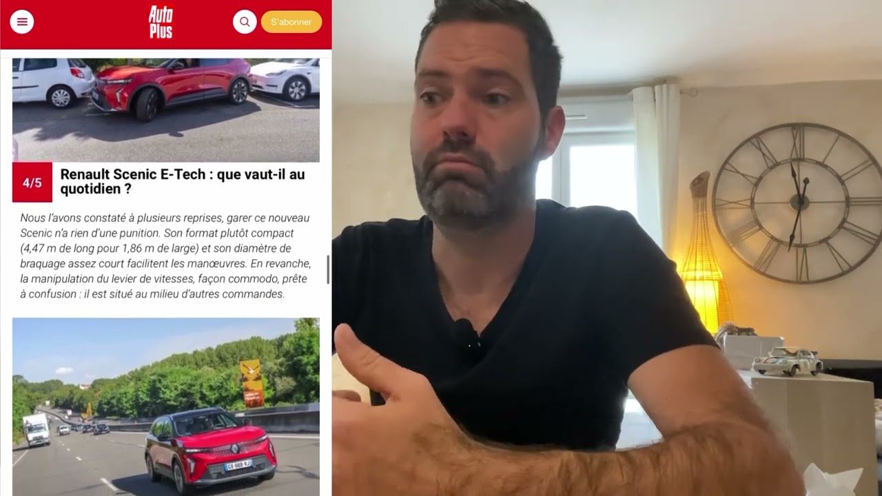 ESSAI SCENIC 60kwh (petite batterie) par AUTO PLUS 🇫🇷 Polyvalent et suffisant ?