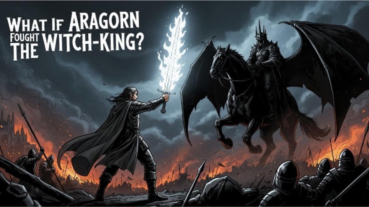 What If Aragorn Fought The Witch king