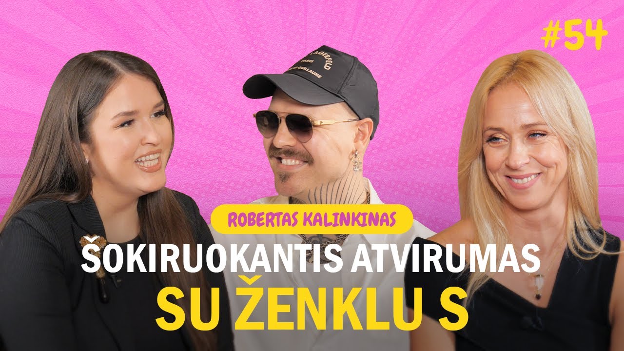 Šokiruojantis atvirumas. Su ženklu S. Robertas Kalinkinas | Nusirenk iki pusės #54