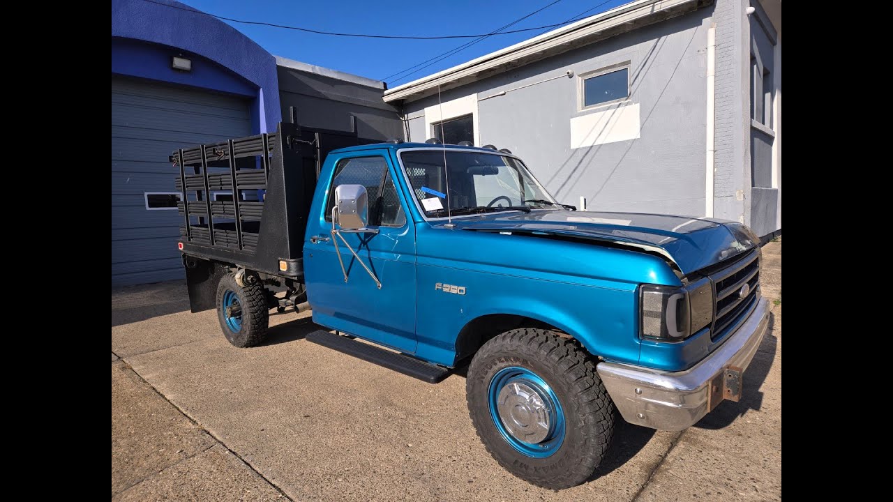 20 Ford Stake Body Truck