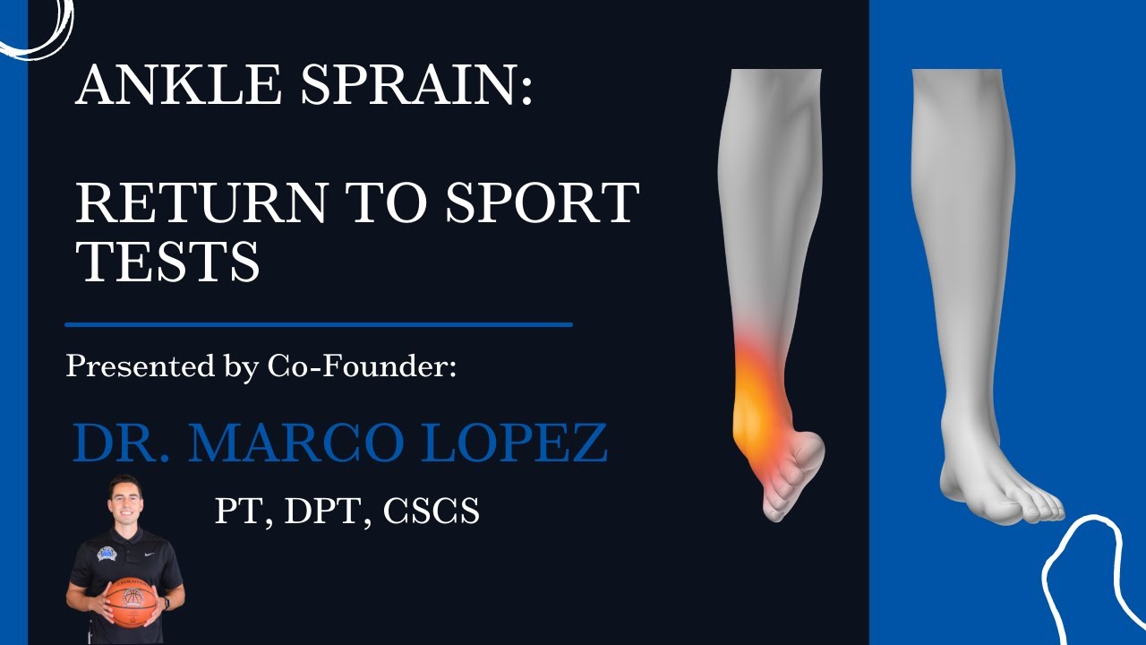 Ankle Sprain - Return to Sport Tests